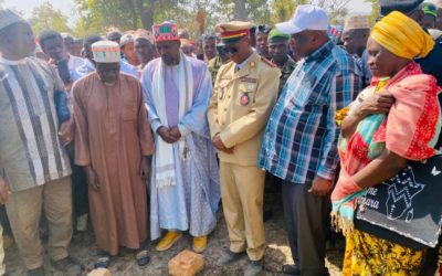 Projet AgriFARM-HMG – Lancement officiel des travaux d’aménagement de 35 ha de pleine à Bagata – Commune rurale de Matakaou – Préfecture de Koubia