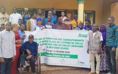 Projet AgriFARM – Maison Guinéenne de l’Entrepreneur    Labé: un système de veille des marchés agricoles désormais en marche dans 13 localités de la Moyenne Guinée