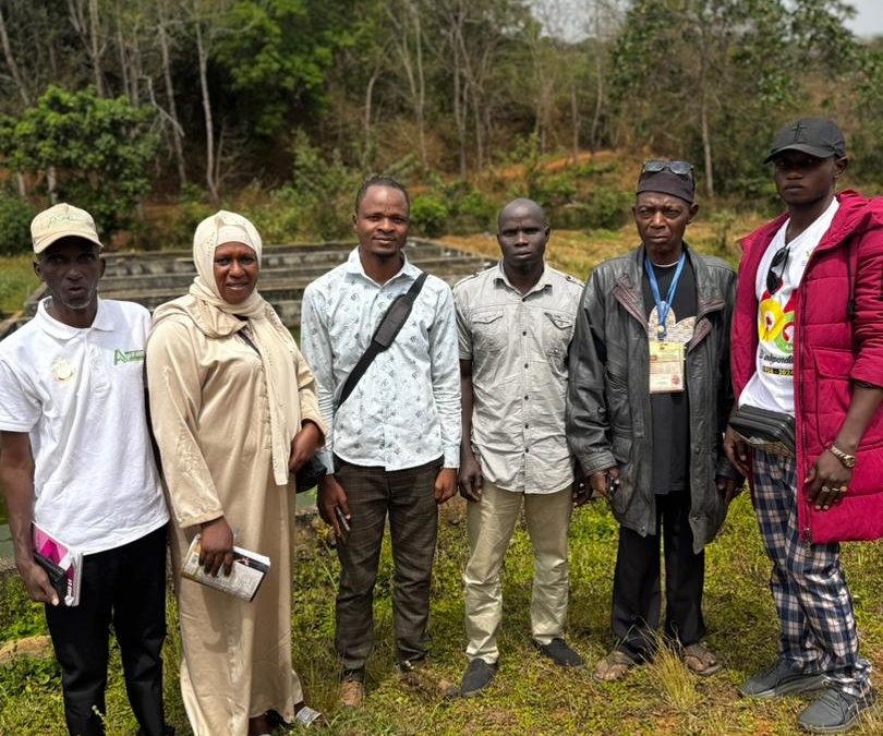 Projet AgriFARM – Agence Nationale d’Aquaculture de Guinée                                                                                         Formation en aménagement et entrepreneuriat piscicole : AgriFARM renforce les capacités des acteurs en Moyenne   Commune rurale de Tolo du 26 Février au 1er Mars 2026