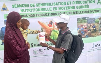 AgriFARM renforce la sécurité alimentaire en Moyenne Guinée Sensibilisation nutritionnelle et démonstrations culinaires dans la préfecture de Mamou Du 15–16 février 2026