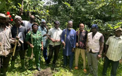 Dinguiraye et Berteya : AgriFARM et ORT Guinée lancent la campagne de reboisement pour renforcer la résilience des communautés rurales